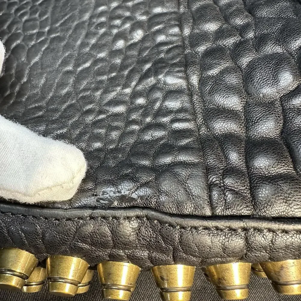Alexander Wang Women’s Black Pebbled Leather Rocco Bag - Picture 12 of 16